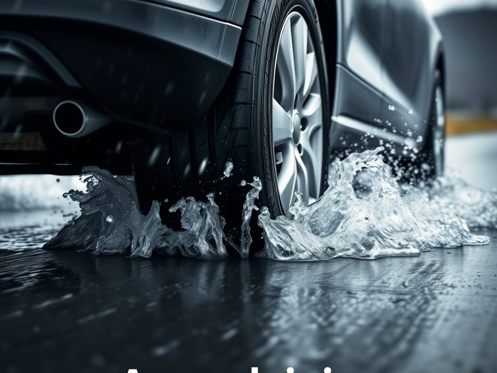 Aquaplaning: co robić, gdy auto traci przyczepność na wodzie i jak zmniejszyć ryzyko